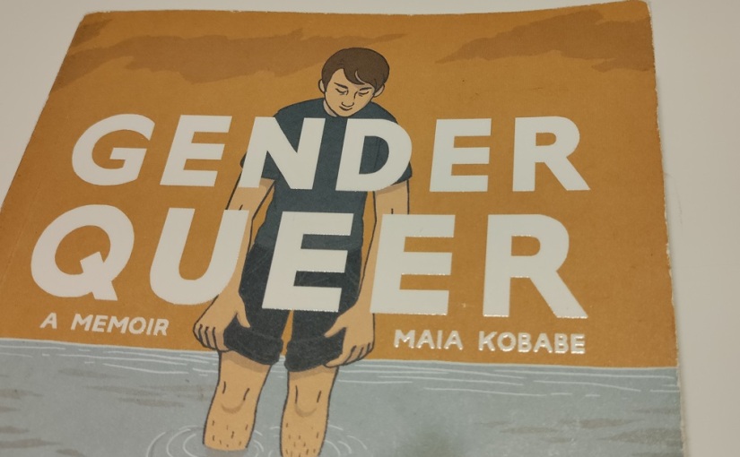Upper half of the cover of the book Gender Queer